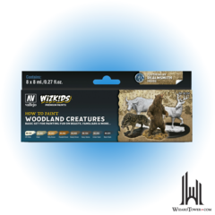 WIZKIDS PREMIUM PAINT SET WOODLAND CREATURES